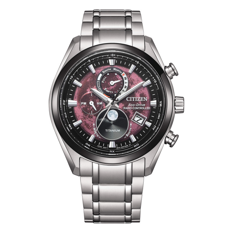 CITIZEN CRONOGRAFO RADIOCONTROLLATO  ECO DRIVE TITANIO