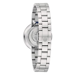 BULOVA SOLO TEMPO CASSA ACCIAIO  CINTURINO ACCIAIO CON DIAMANTI