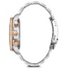 BULOVA CRONOGRAFO CON DATARIO CASSA ACCIAIO BICOLORE CINTURINO ACCIAIO BICOLORE