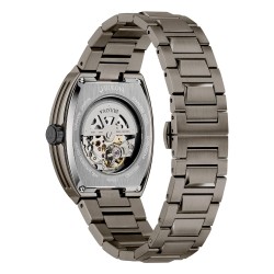 BULOVA SOLO TEMPO AUTOMATICO CASSA ACCIAIO CINTURINO ACCIAIO PVD NERO