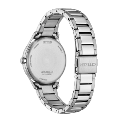 CITIZEN 3 SFERE SOLO TEMPO  ECO DRIVE ACCIAIO