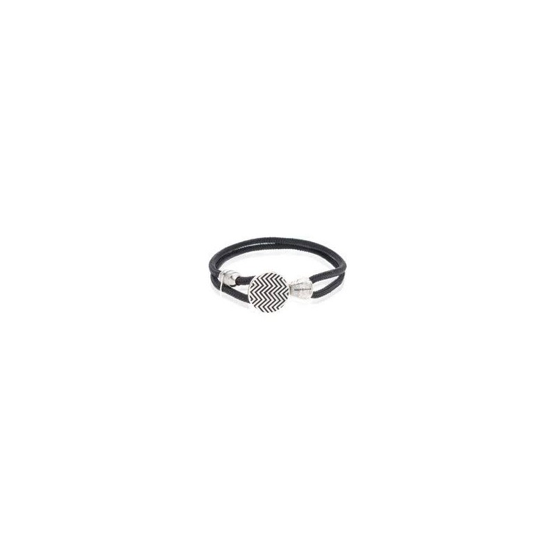 BRACCIALE ITALIA INDEPENDENT IN ARGENTO 925/1000 E SMALTO