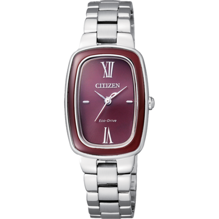 CITIZEN 3 SFERE SOLO TEMPO  ECO DRIVE ACCIAIO