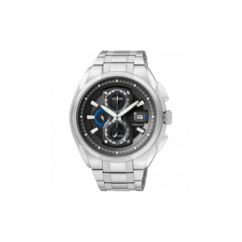 CITIZEN CRONOGRAFO  ECO DRIVE TITANIO