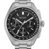 BULOVA CRONOGRAFO CON DATARIO CASSA ACCIAIO CINTURINO ACCIAIO LUNAR PILOT