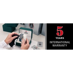 SWISS MILITARY CRONOGRAFO CON DATA CASSA ACCIAIO CINTURINO ACCIAIO