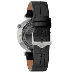 BULOVA SOLO TEMPO AUTOMATICO CASSA ACCIAIO CINTURINO PELLE