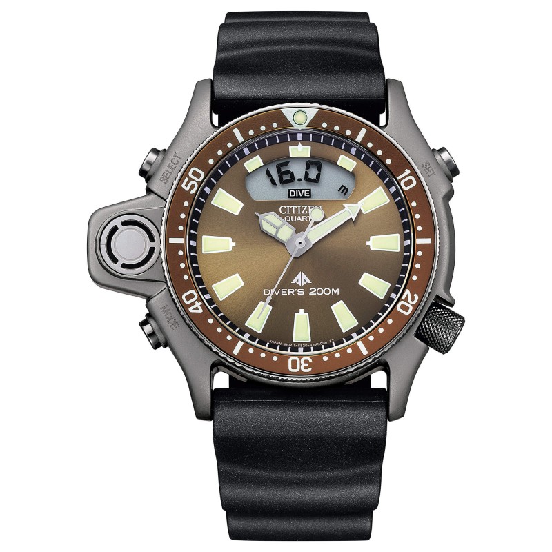 CITIZEN 3 SFERE CON DATA  ECO DRIVE ACCIAIO