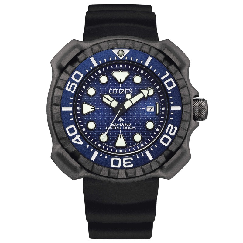 CITIZEN 3 SFERE CON DATA  ECO DRIVE ACCIAIO