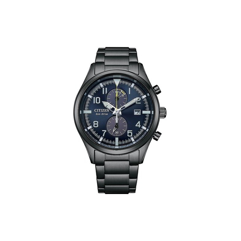 CITIZEN CRONOGRAFO  ECO DRIVE ACCIAIO