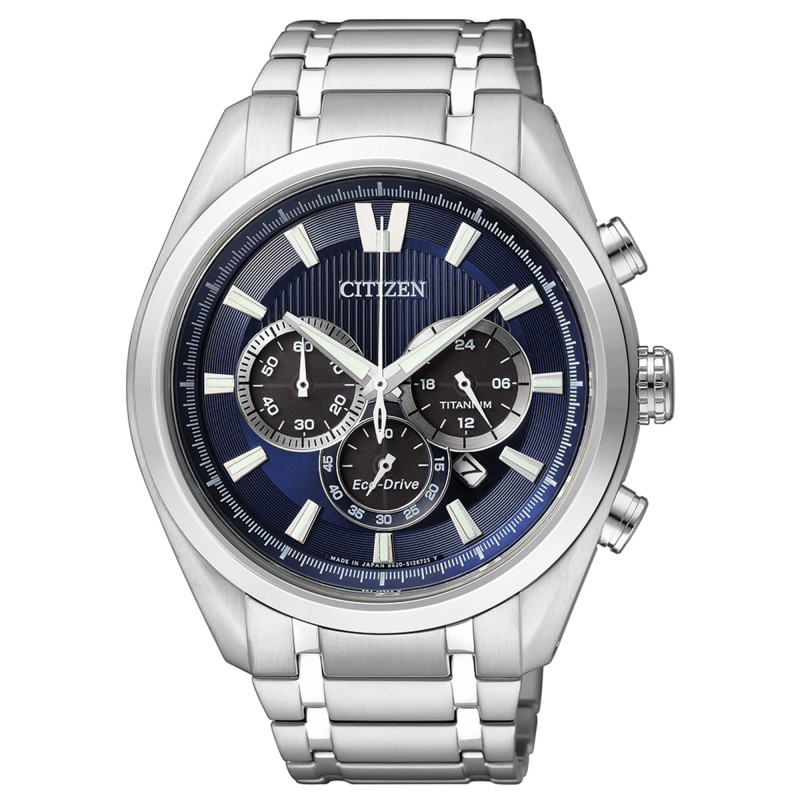 CITIZEN CRONOGRAFO  ECO DRIVE TITANIO