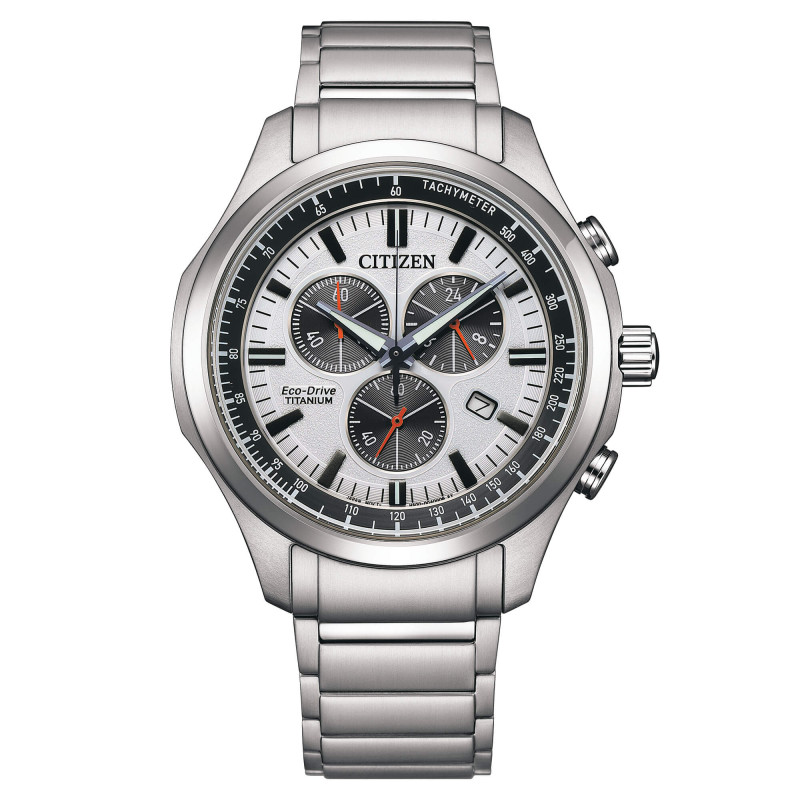 CITIZEN CRONOGRAFO  ECO DRIVE TITANIO